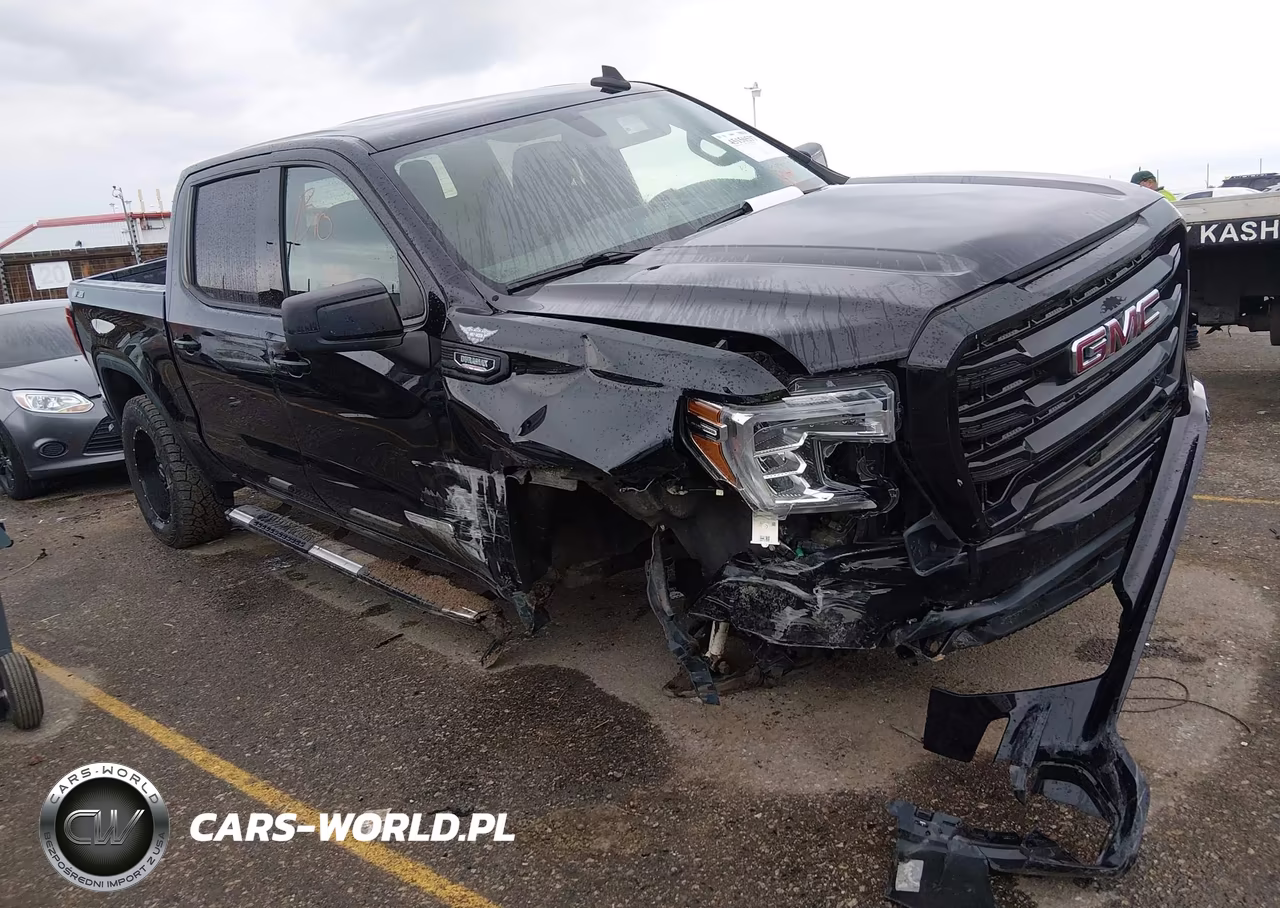 2021 GMC Sierra 1500 4Wd Short Box Elevation