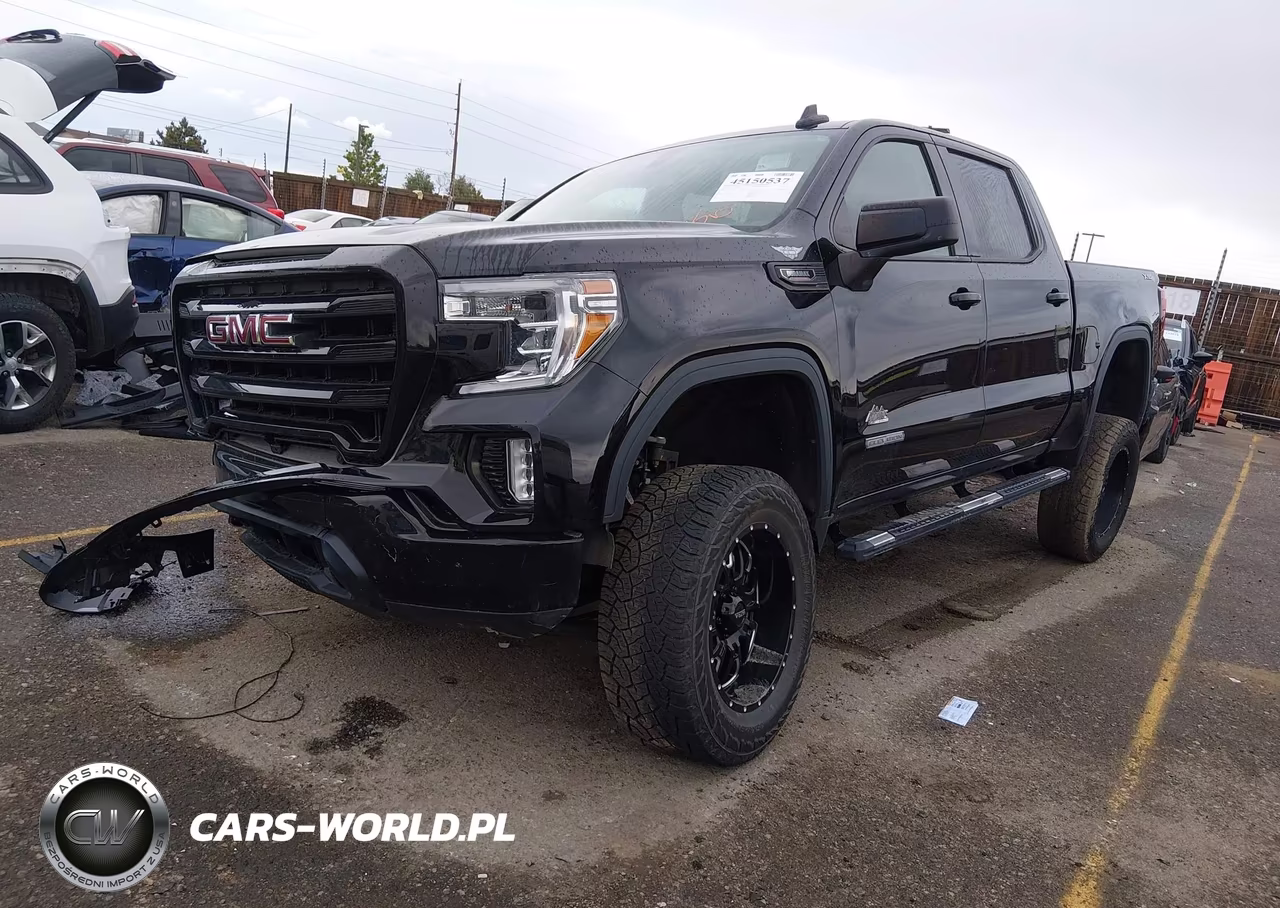 2021 GMC Sierra 1500 4Wd Short Box Elevation VIN:1GTU9CET1MZ132133 - 2
