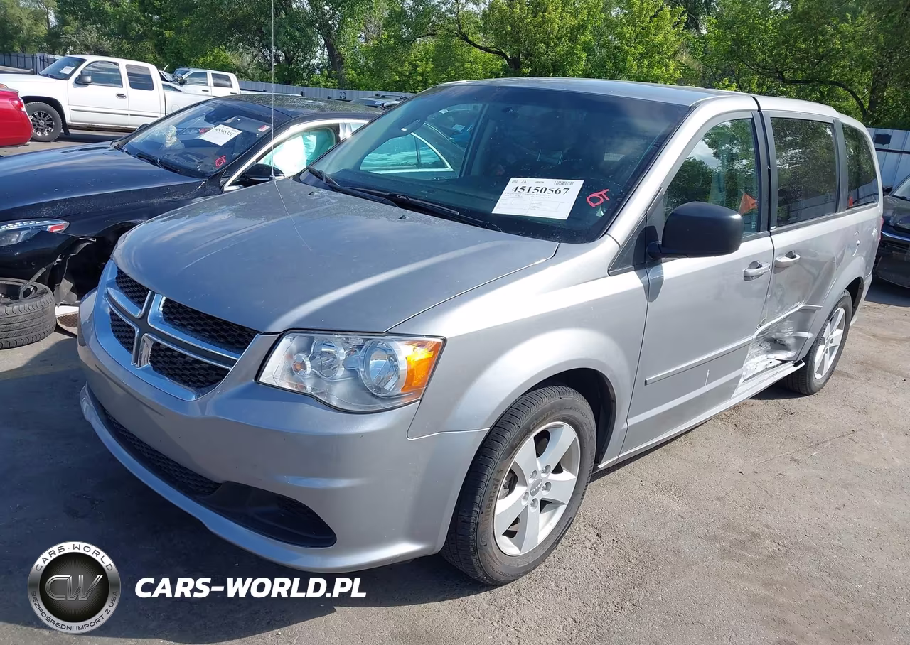 2014 Dodge Grand Caravan Se VIN:2C4RDGBG6ER145541 - 2