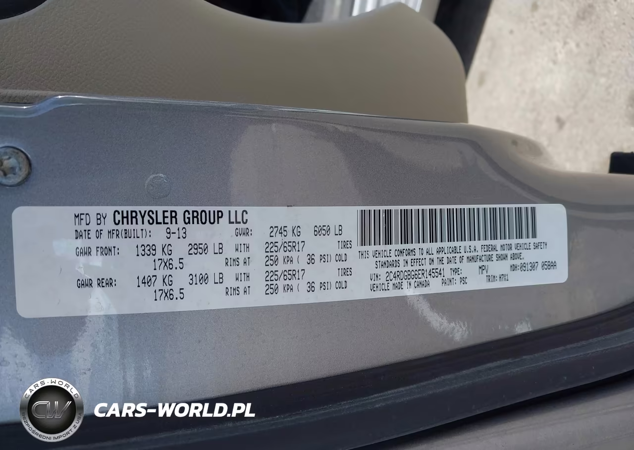 2014 Dodge Grand Caravan Se VIN:2C4RDGBG6ER145541 - 9