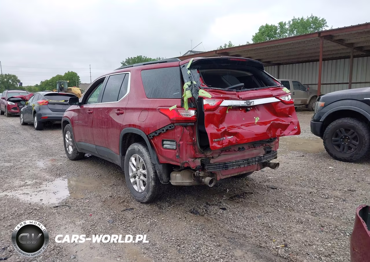 2019 Chevrolet Traverse Lt VIN:1GNEVGKW6KJ267195 - 3