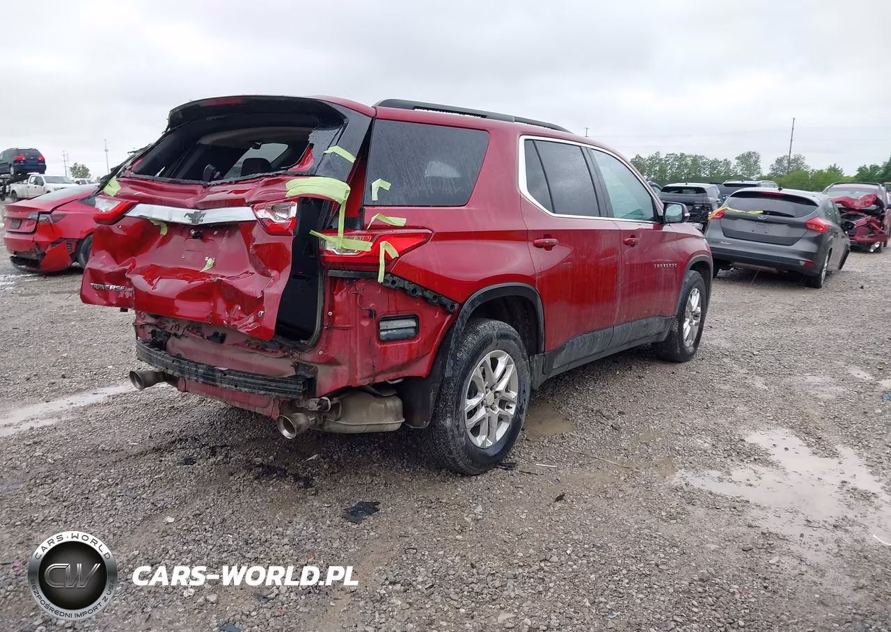 2019 Chevrolet Traverse Lt VIN:1GNEVGKW6KJ267195 - 4