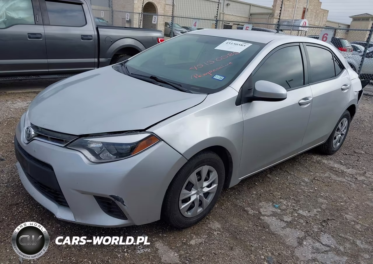2014 Toyota Corolla L VIN:5YFBURHE7EP161346 - 2