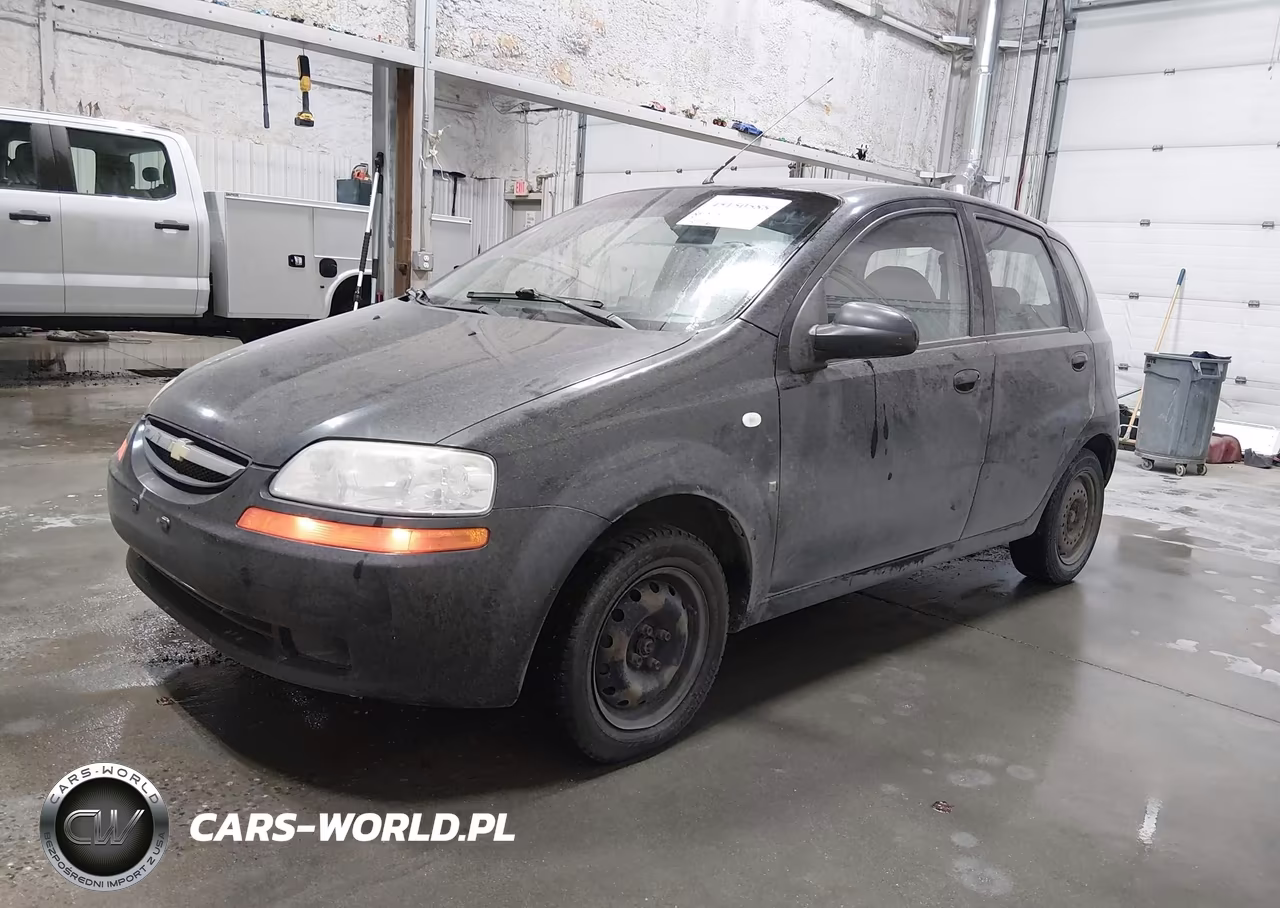 2007 Chevrolet Aveo 5 Special Value VIN:KL1TD666X7B719956 - 2