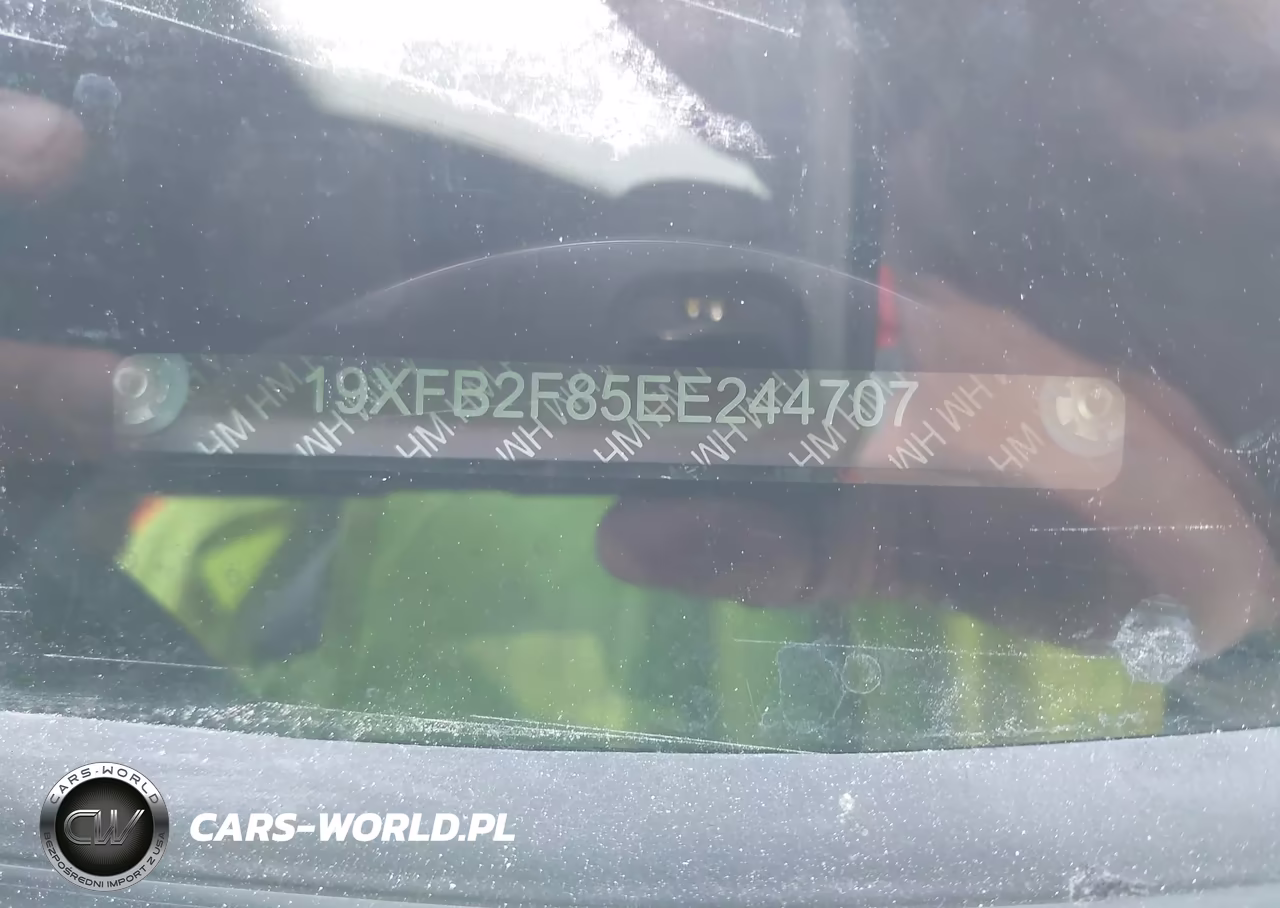 2014 Honda Civic Ex VIN:19XFB2F85EE244707 - 17