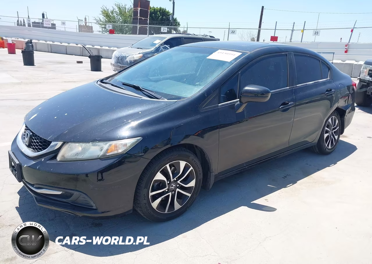 2014 Honda Civic Ex VIN:19XFB2F85EE244707 - 2
