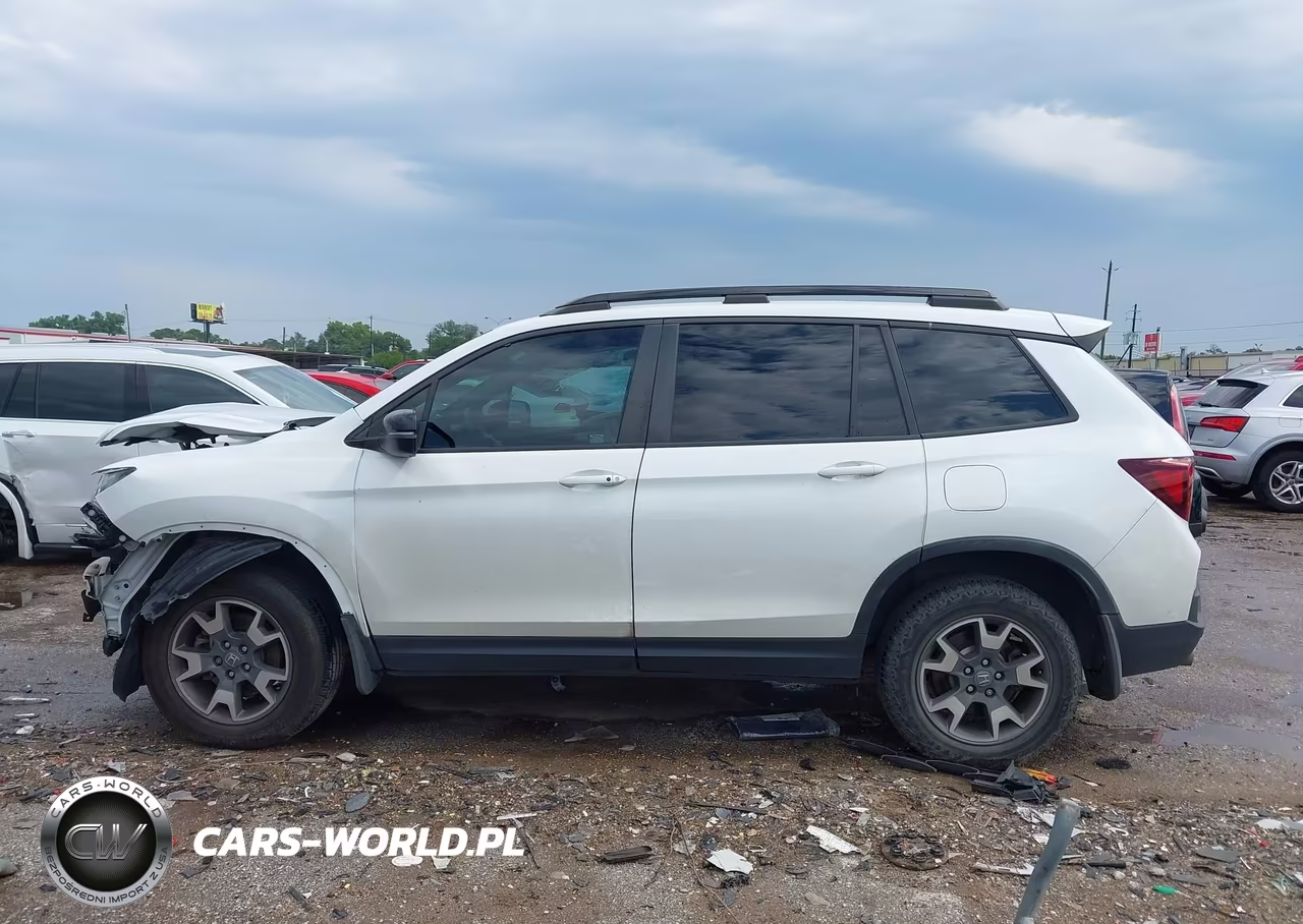 2022 Honda Passport Awd Trailsport VIN:5FNYF8H60NB026728 - 14