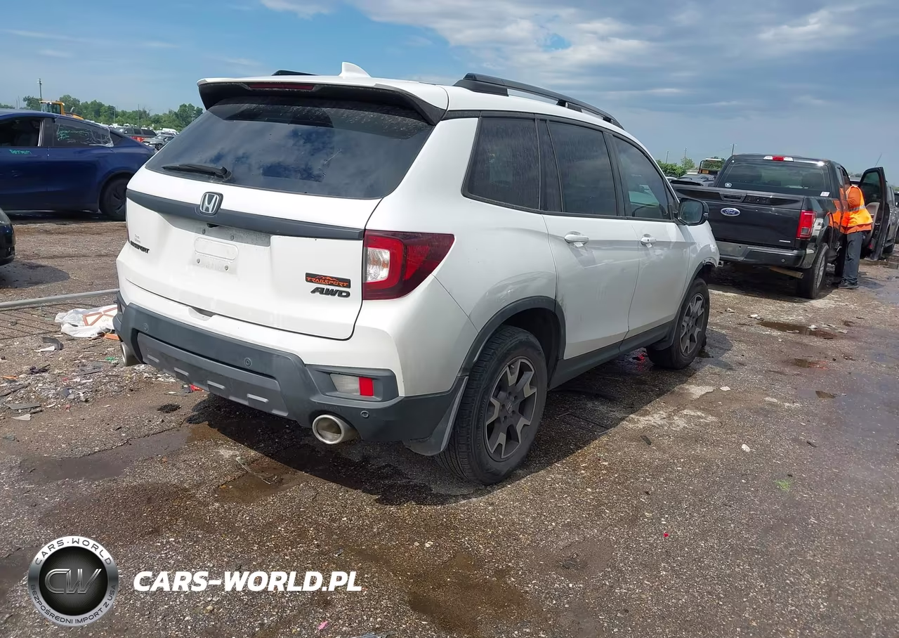2022 Honda Passport Awd Trailsport VIN:5FNYF8H60NB026728 - 4