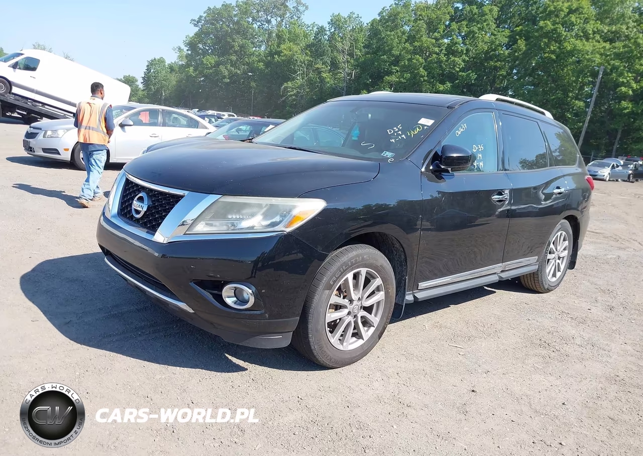 2014 Nissan Pathfinder Sl VIN:5N1AR2MM2EC727032 - 2