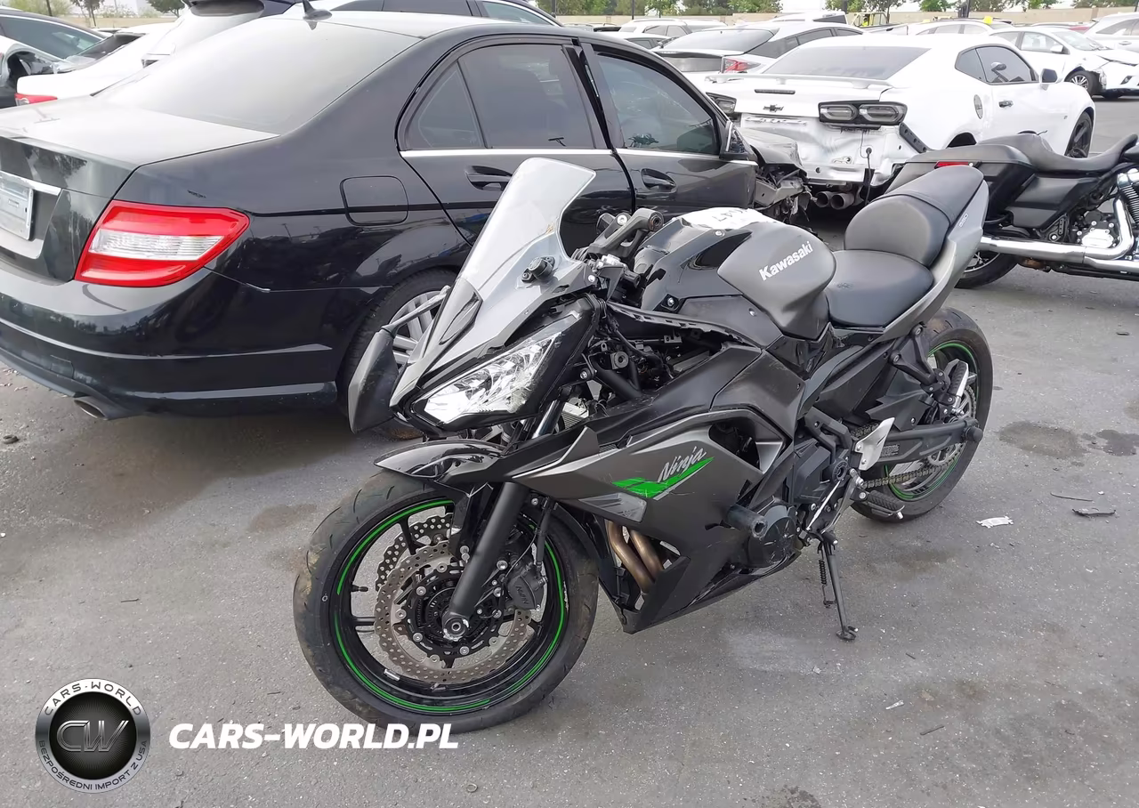 2024 Kawasaki Ex650 R VIN:ML5EXER16RDAD4551 - 2