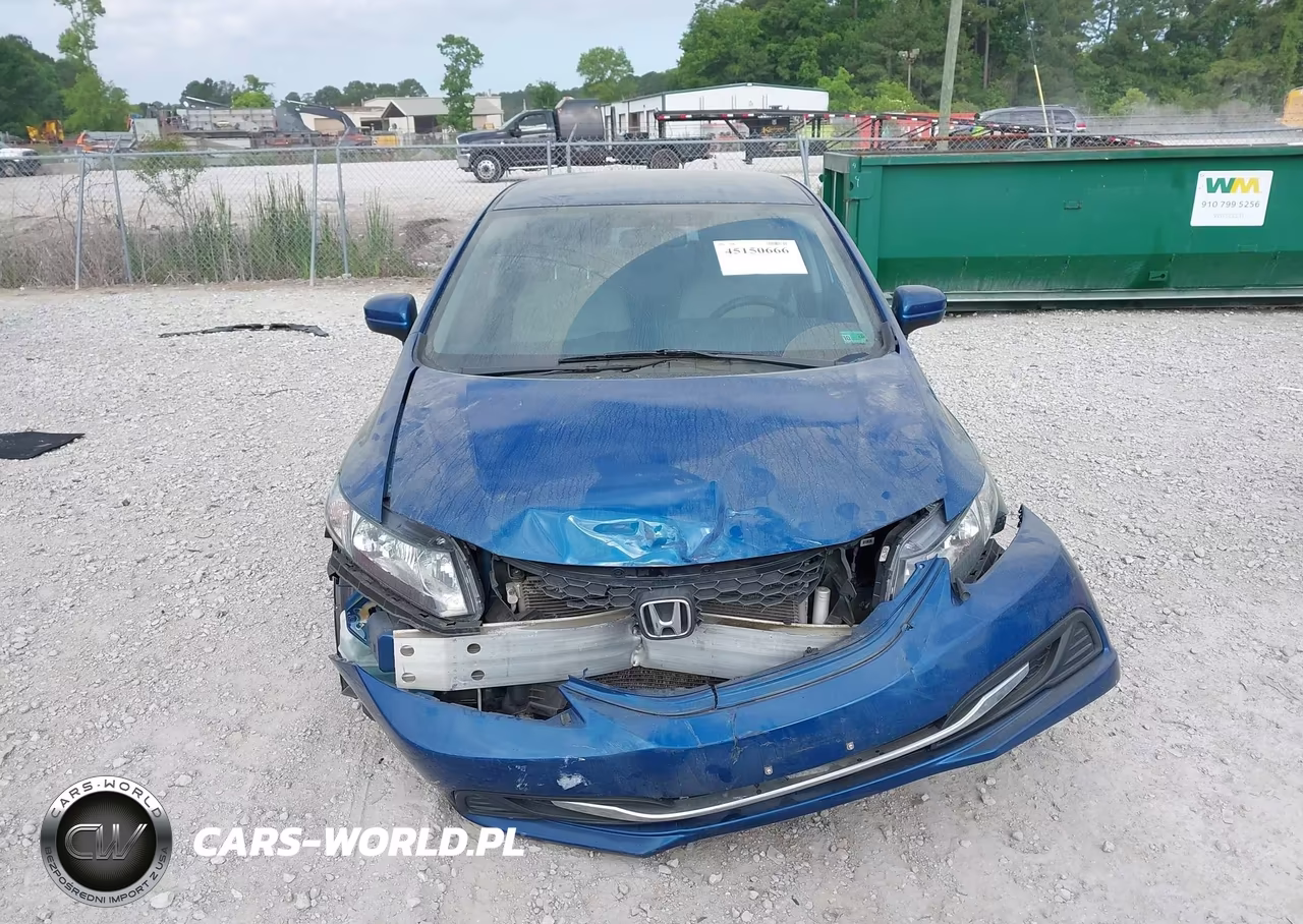 2014 Honda Civic Lx VIN:2HGFB2F56EH527404 - 12
