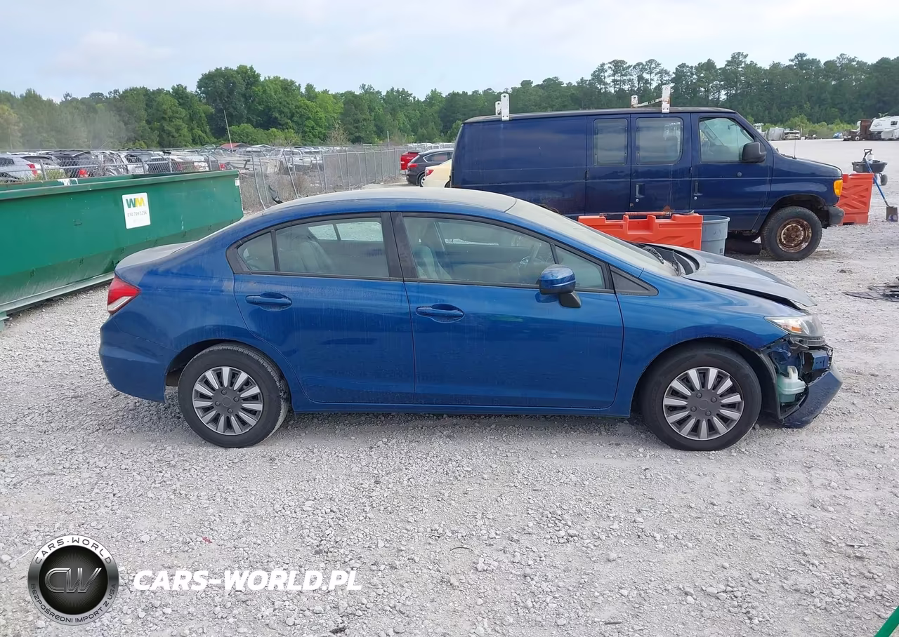 2014 Honda Civic Lx VIN:2HGFB2F56EH527404 - 13