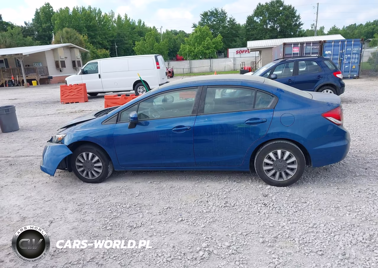 2014 Honda Civic Lx VIN:2HGFB2F56EH527404 - 14