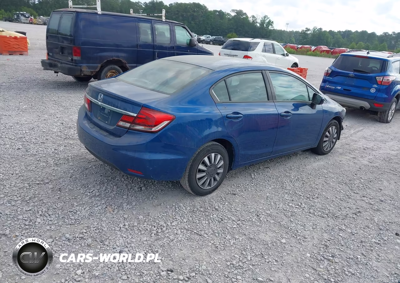2014 Honda Civic Lx VIN:2HGFB2F56EH527404 - 4