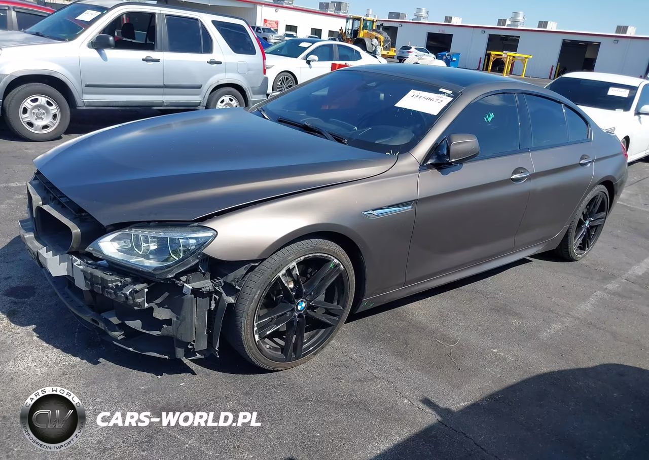 2015 BMW 650I Gran Coupe VIN:WBA6B2C54FGB99027 - 2