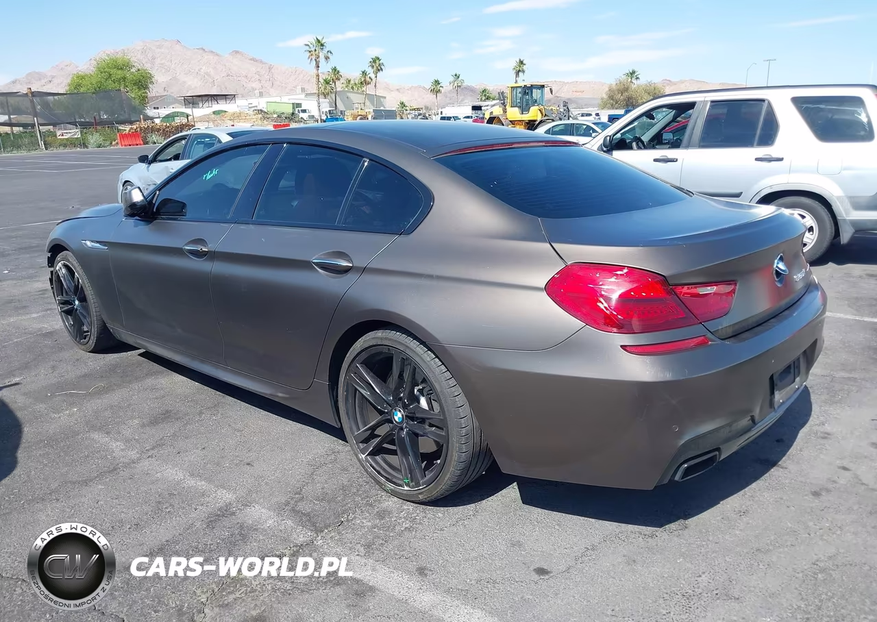 2015 BMW 650I Gran Coupe VIN:WBA6B2C54FGB99027 - 3