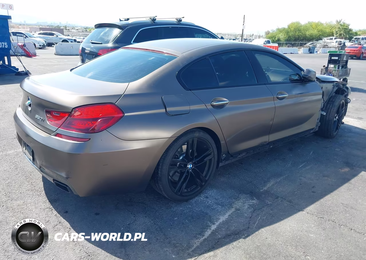 2015 BMW 650I Gran Coupe VIN:WBA6B2C54FGB99027 - 4