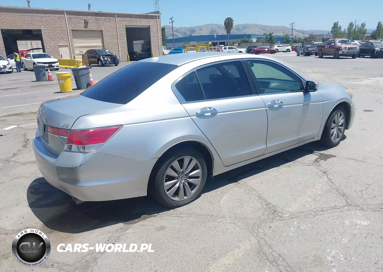 2012 Honda Accord 3.5 Ex-L VIN:1HGCP3F87CA028496 - 4
