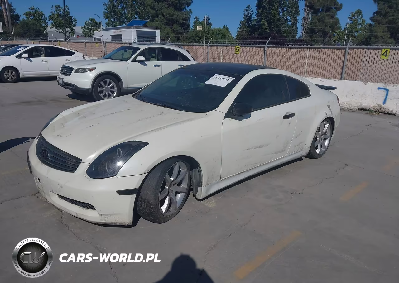 2006 Infiniti G35 VIN:JNKCV54E46M712190 - 2