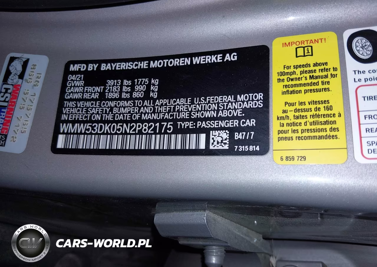 2022 Mini Hardtop Cooper S VIN:WMW53DK05N2P82175 - 9