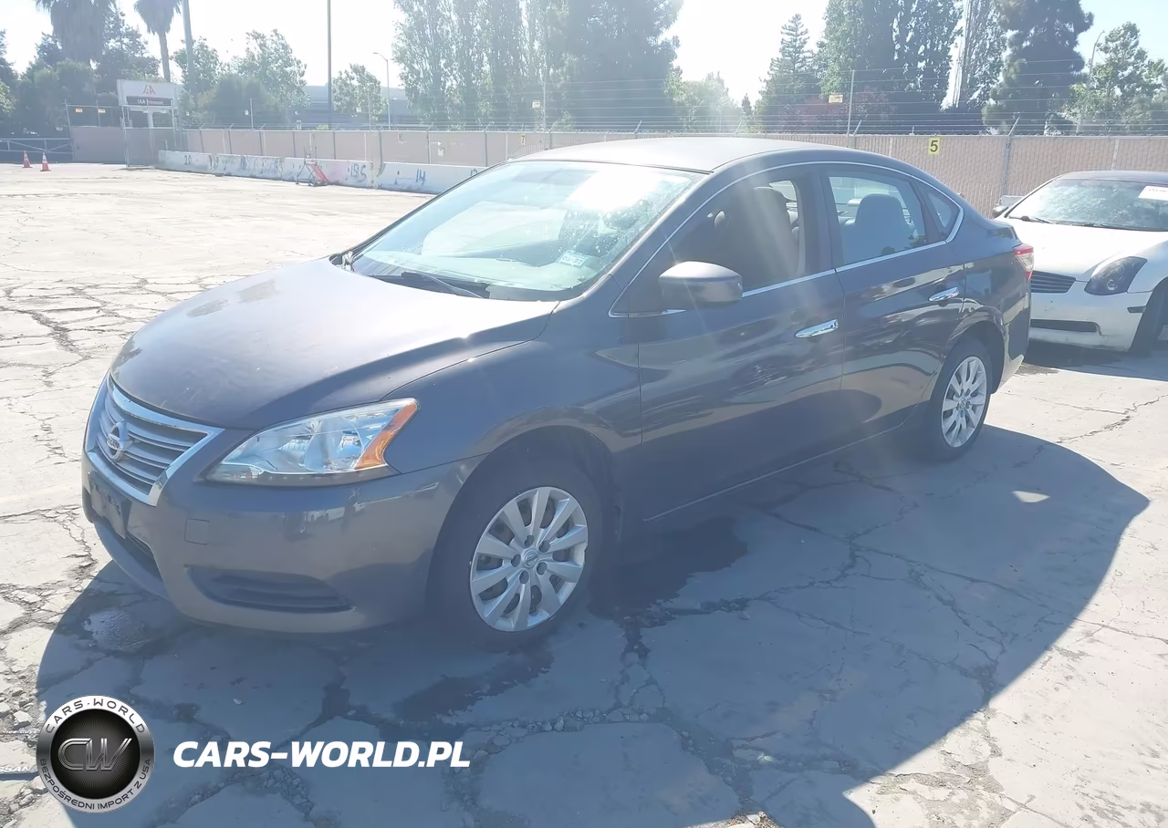 2014 Nissan Sentra Sv VIN:3N1AB7AP0EY330143 - 2