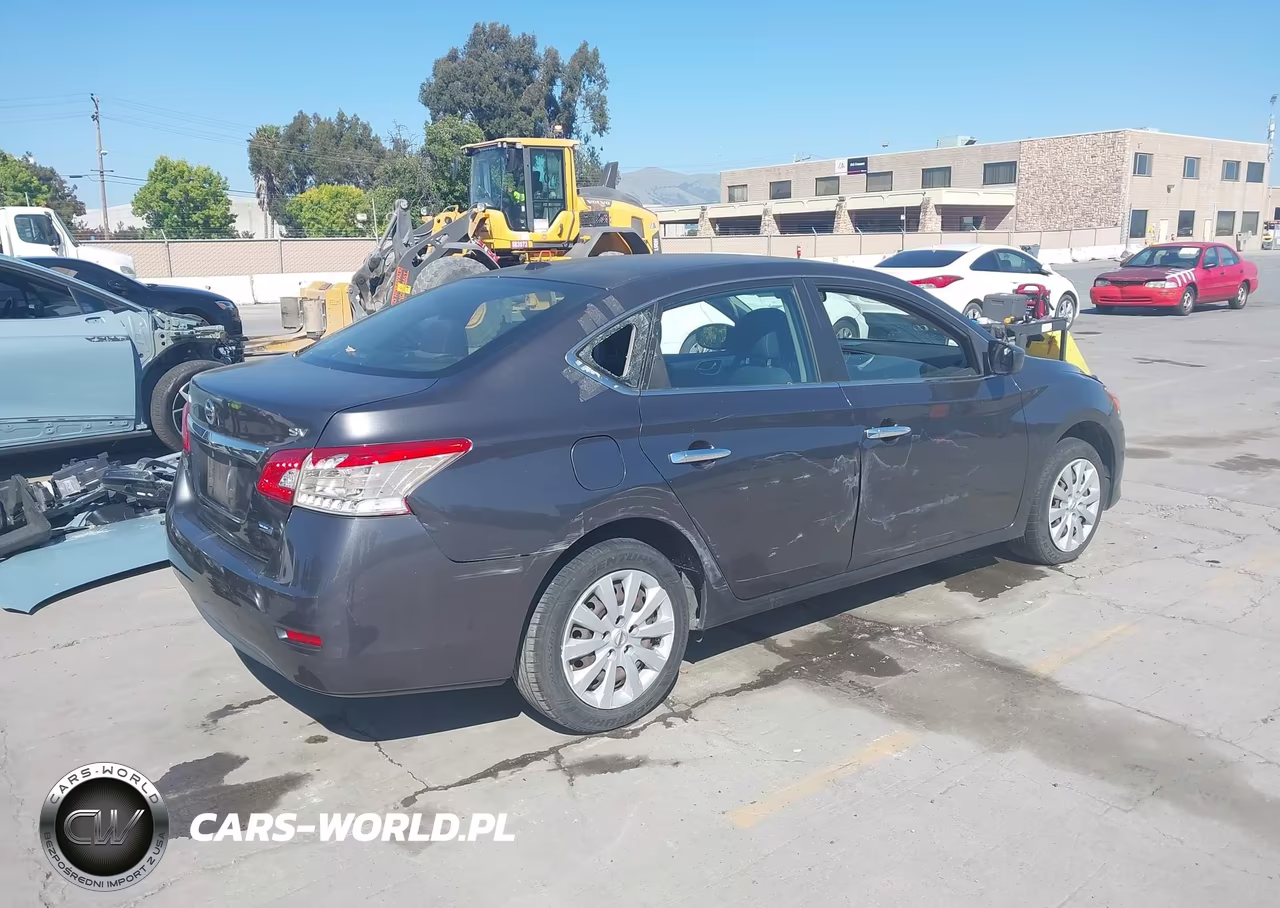 2014 Nissan Sentra Sv VIN:3N1AB7AP0EY330143 - 4