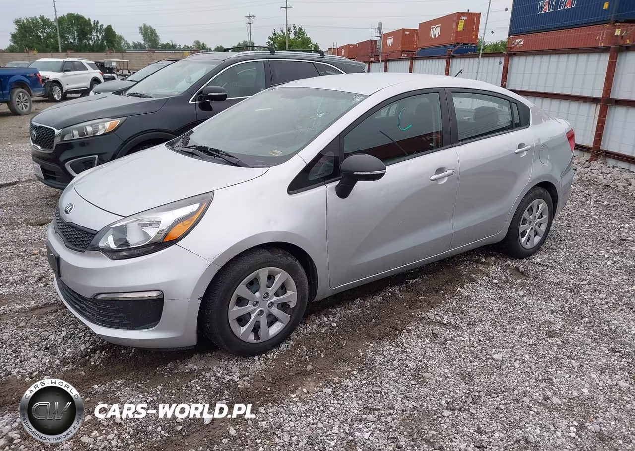 2016 Kia Rio Lx VIN:KNADM4A3XG6678992 - 2