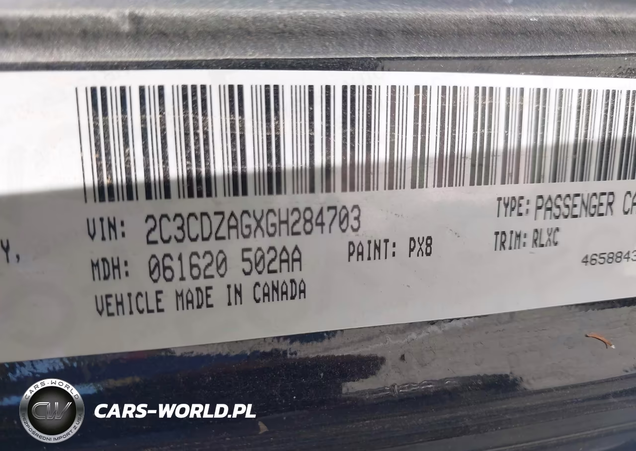 2016 Dodge Challenger Sxt Plus VIN:2C3CDZAGXGH284703 - 9