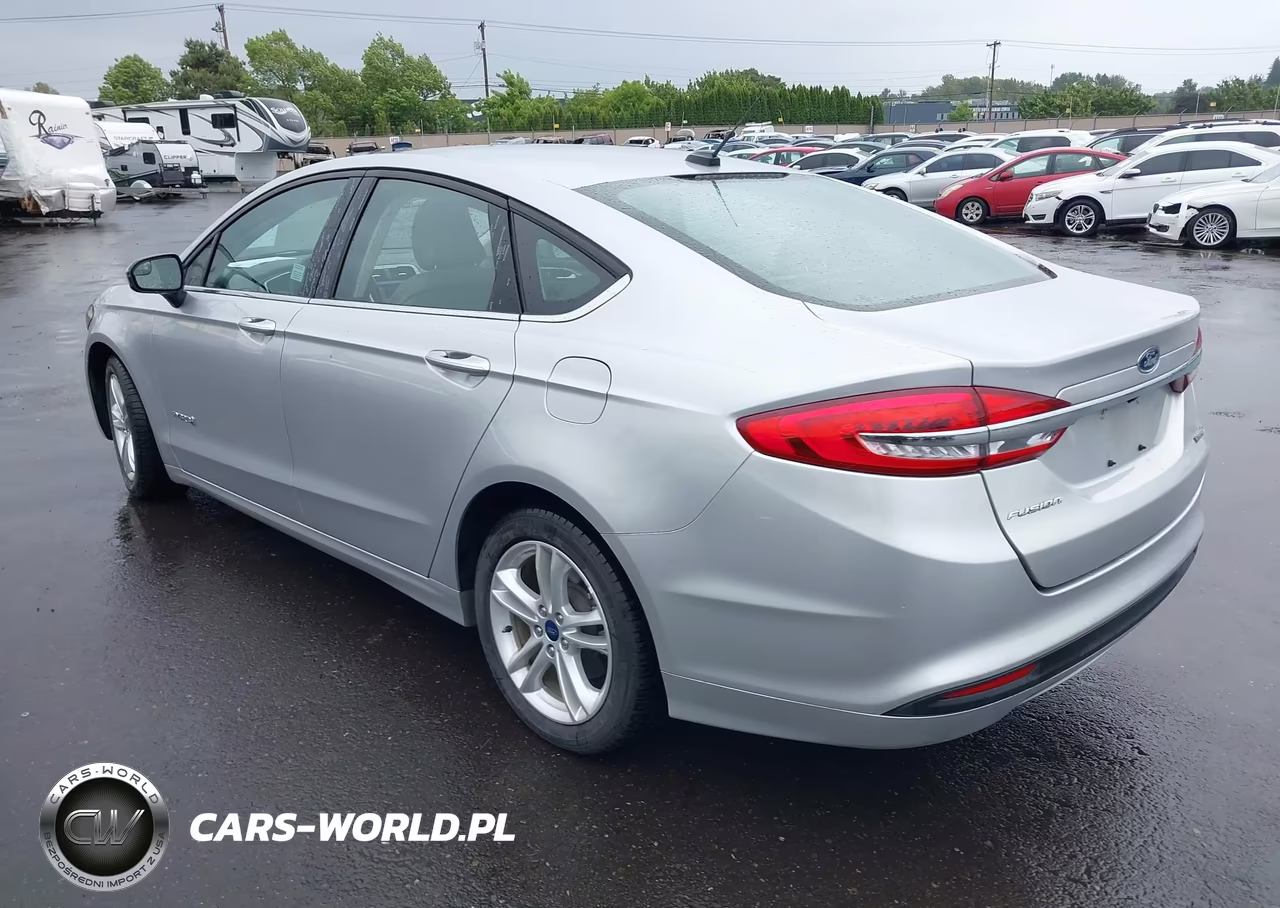 2018 Ford Fusion Hybrid S VIN:3FA6P0UU6JR261644 - 3