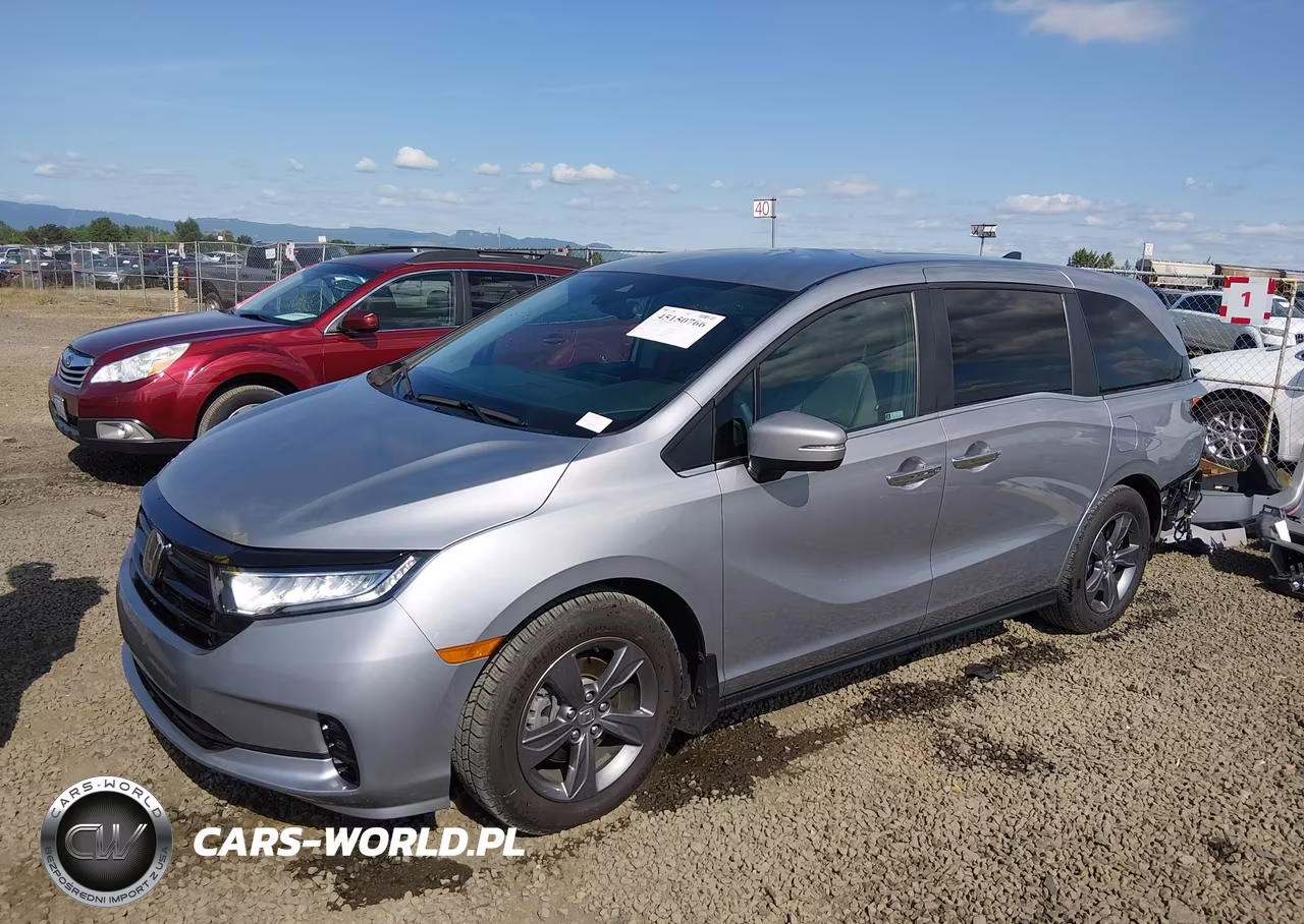 2022 Honda Odyssey Ex VIN:5FNRL6H5XNB029385 - 2