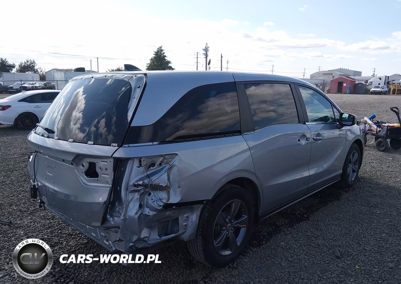 2022 Honda Odyssey Ex VIN:5FNRL6H5XNB029385 - 4