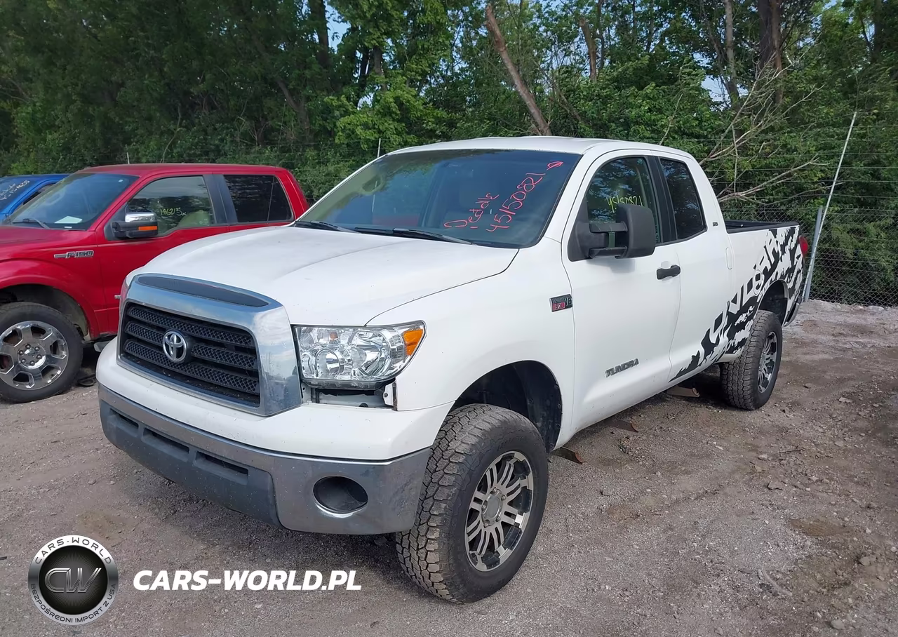 2007 Toyota Tundra Sr5 5.7L V8 VIN:5TBBV54197S451292 - 2