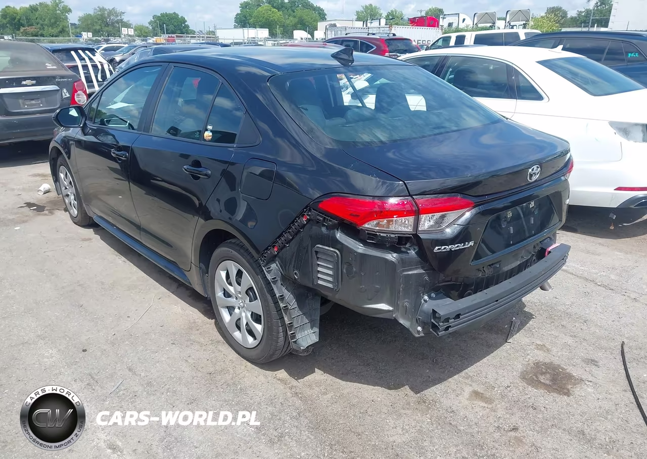 2022 Toyota Corolla Le VIN:5YFEPMAE1NP309296 - 3