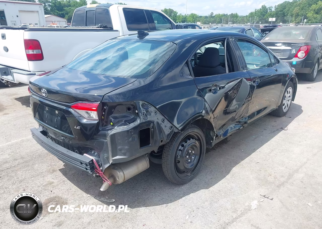 2022 Toyota Corolla Le VIN:5YFEPMAE1NP309296 - 4