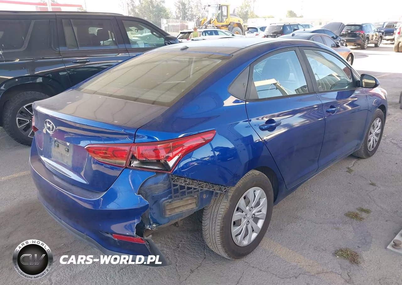 2019 Hyundai Accent Se VIN:3KPC24A35KE064178 - 4