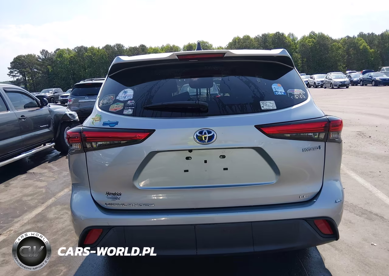 2022 Toyota Highlander Hybrid Le VIN:5TDBBRCH1NS543550 - 17