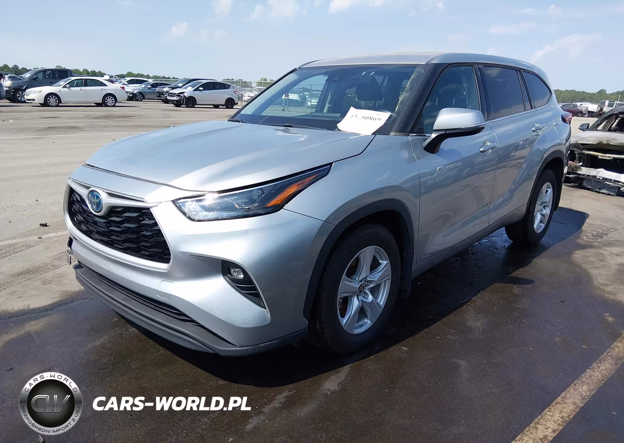 2022 Toyota Highlander Hybrid Le VIN:5TDBBRCH1NS543550 - 2