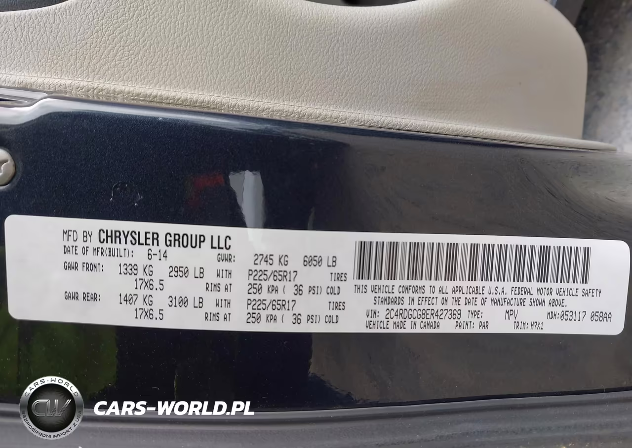 2014 Dodge Grand Caravan Sxt VIN:2C4RDGCG8ER427369 - 9