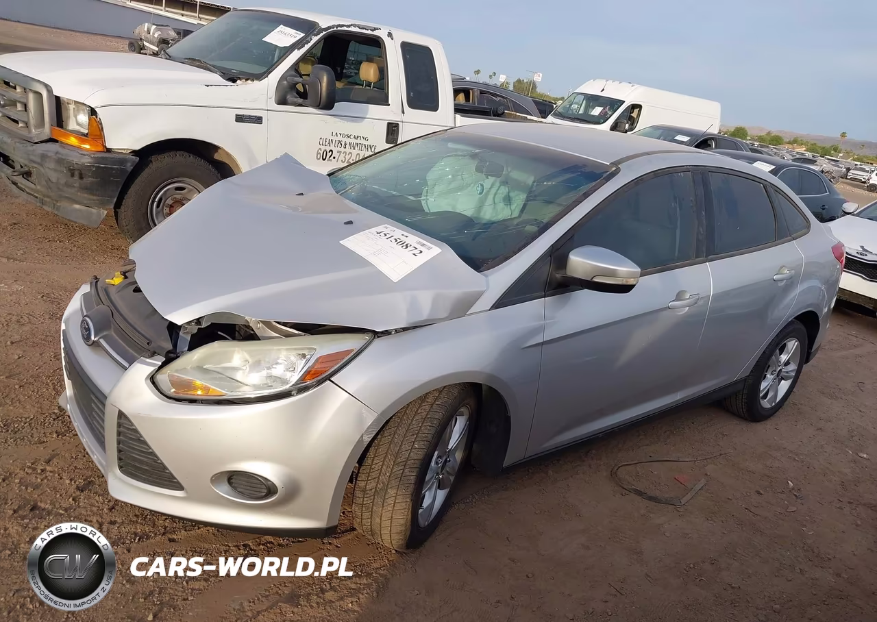 2014 Ford Focus Se VIN:1FADP3F27EL363561 - 2