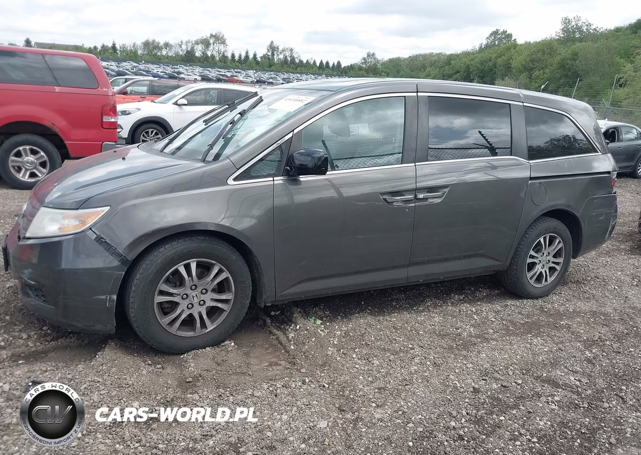 2012 Honda Odyssey Ex-L VIN:5FNRL5H65CB083256 - 14