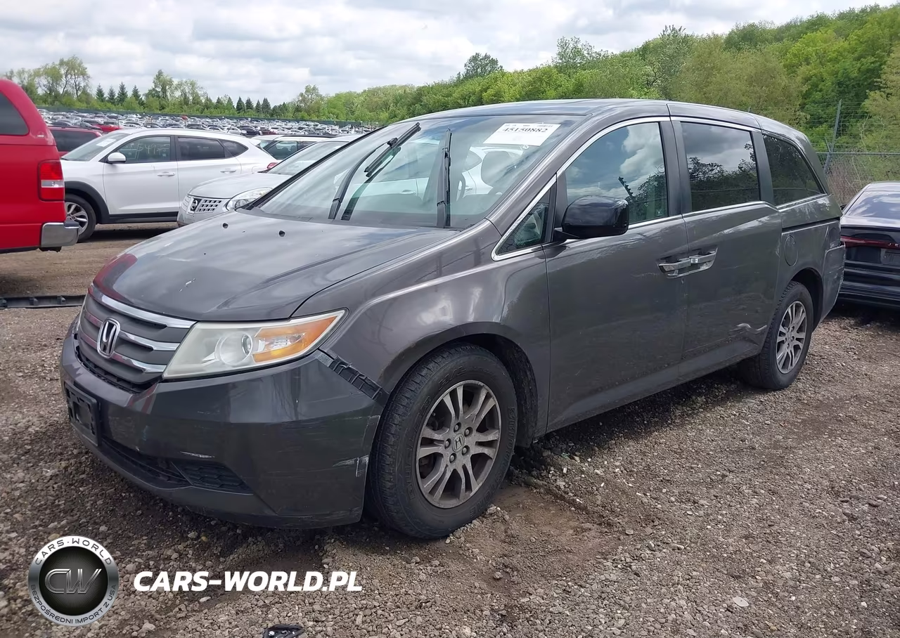 2012 Honda Odyssey Ex-L VIN:5FNRL5H65CB083256 - 2