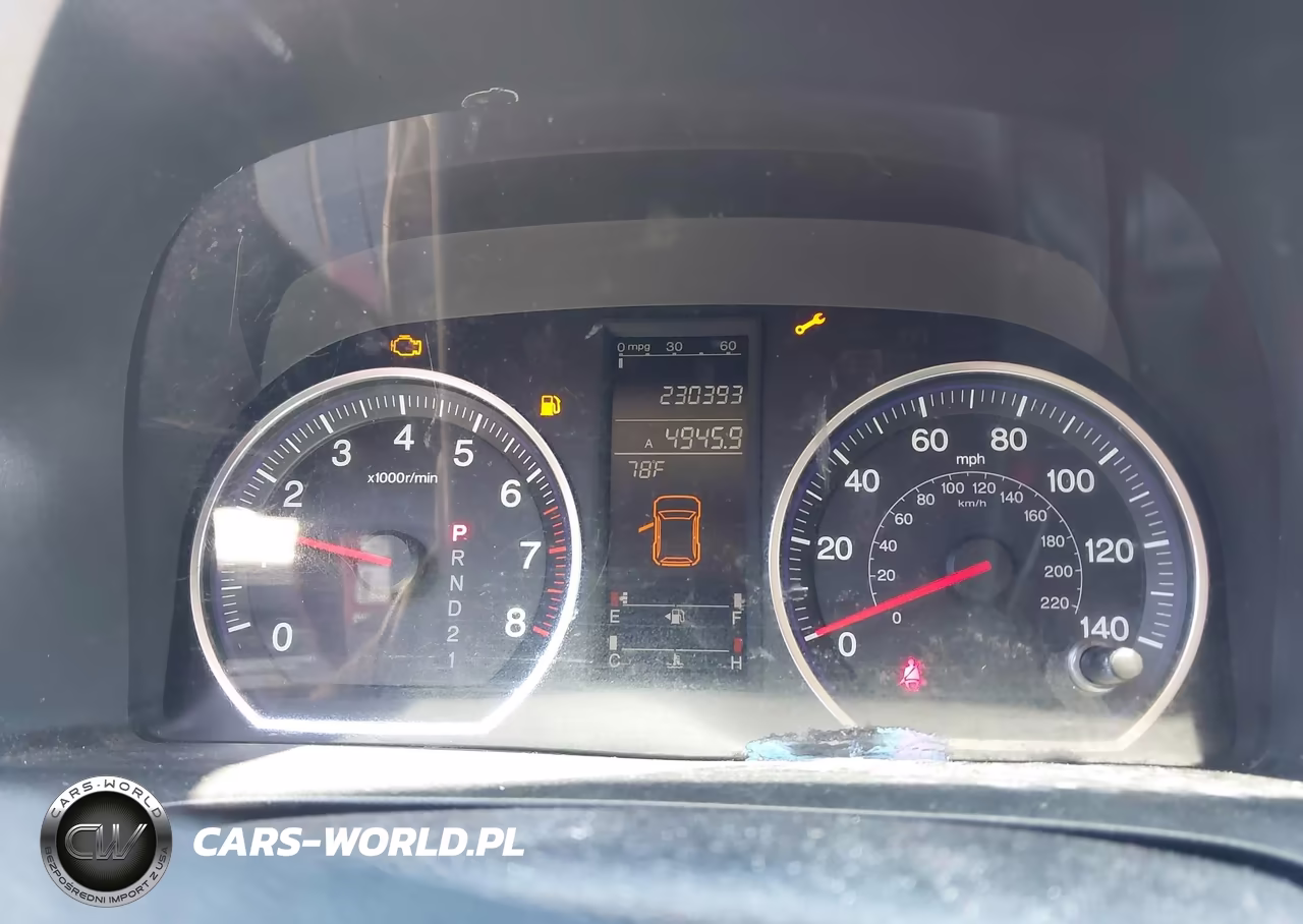 2008 Honda Cr-V Ex-L VIN:JHLRE48738C067819 - 7