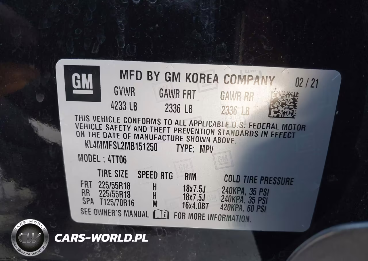 2021 Buick Encore Gx Fwd Essence VIN:KL4MMFSL2MB151250 - 9