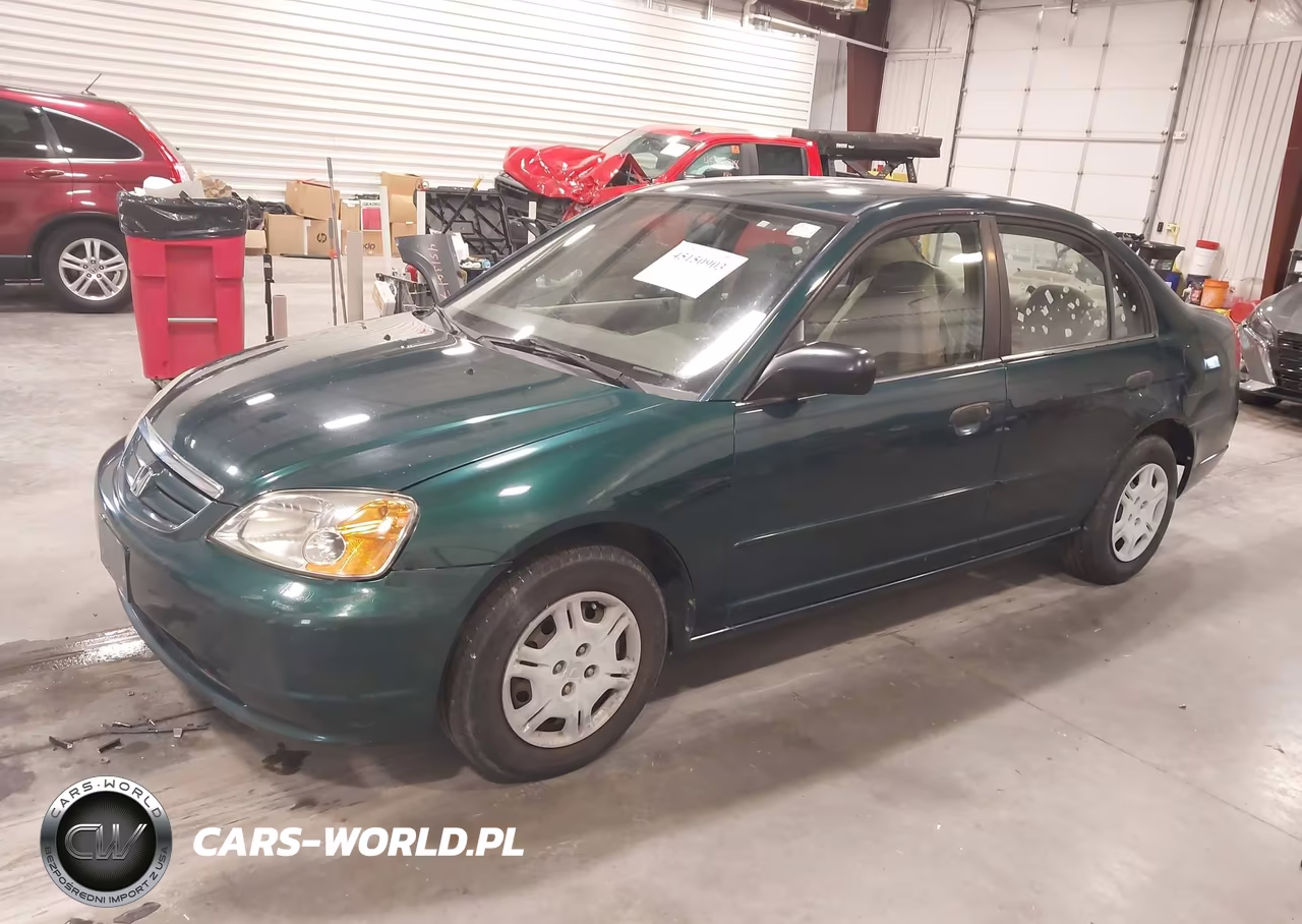 2001 Honda Civic Lx VIN:JHMES16541S008969 - 2