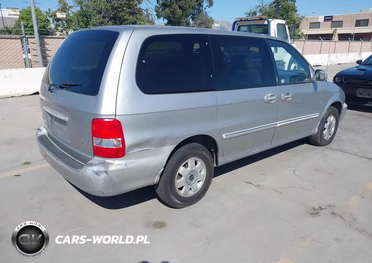 2004 Kia Sedona Ex-Lx VIN:KNDUP131346542994 - 4