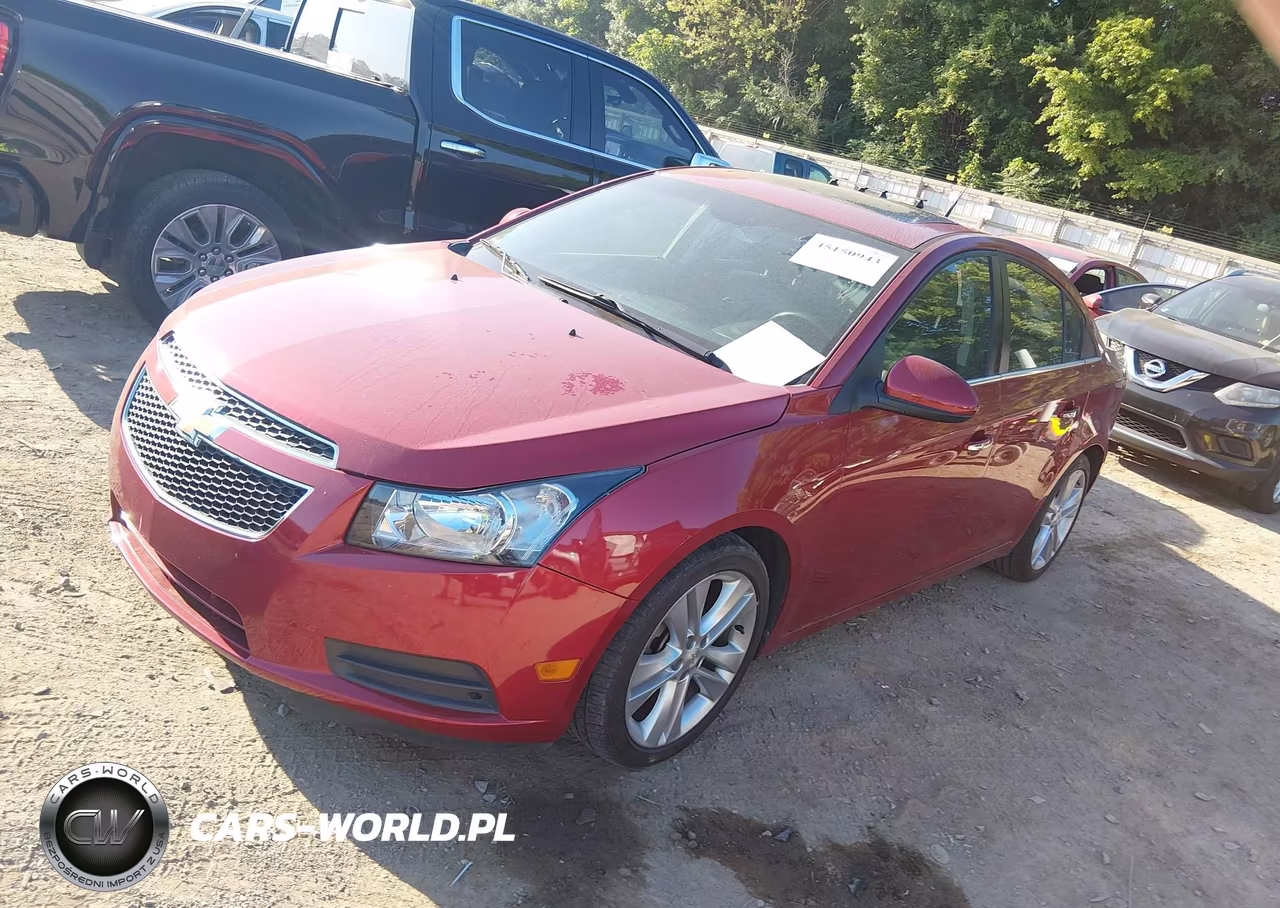 2011 Chevrolet Cruze Ltz VIN:1G1PH5S96B7113356 - 2