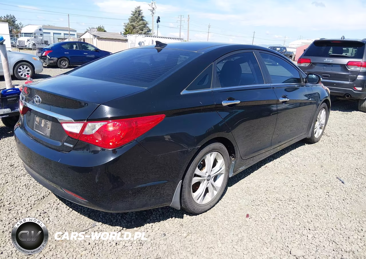 2012 Hyundai Sonata Limited VIN:5NPEC4AC8CH487825 - 4