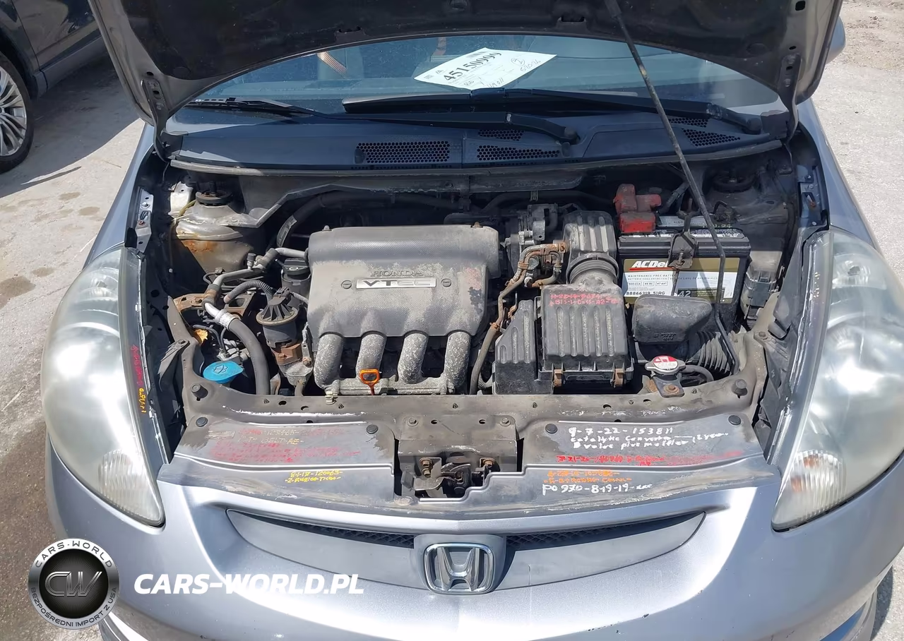2007 Honda Fit Sport VIN:JHMGD38677S059315 - 10