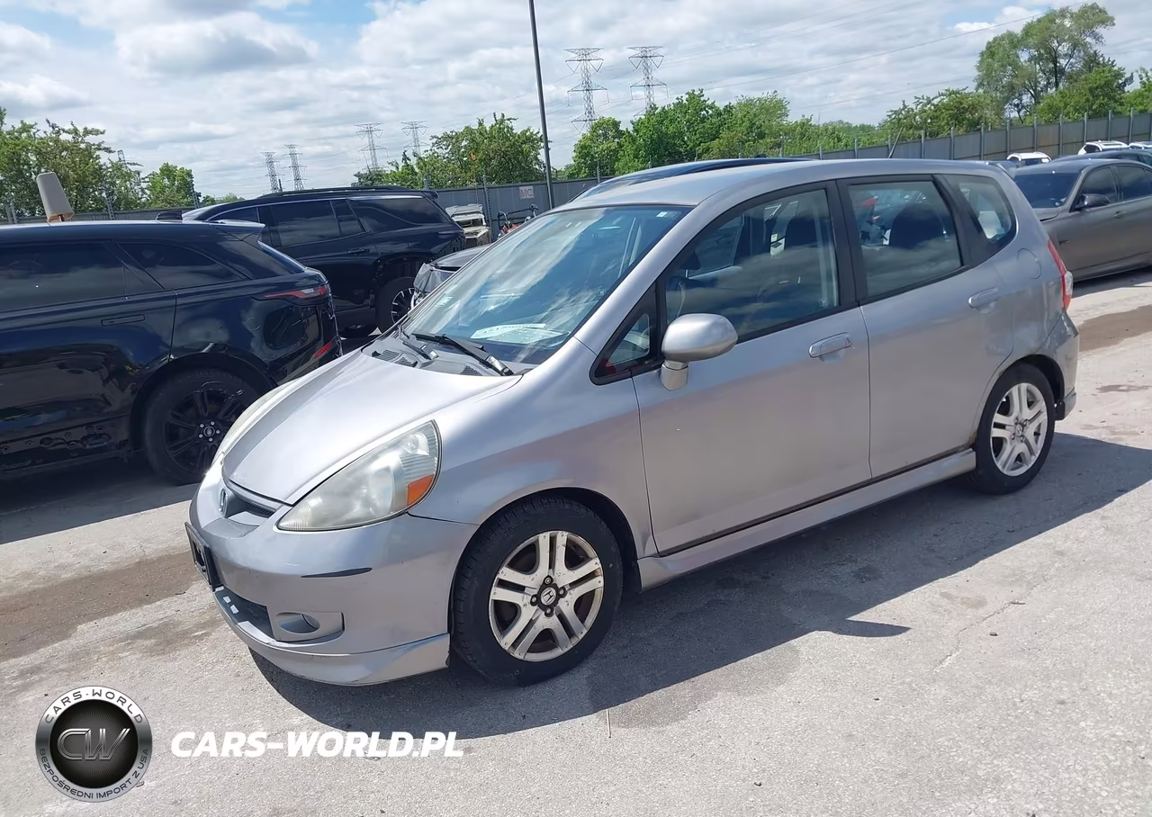 2007 Honda Fit Sport VIN:JHMGD38677S059315 - 2