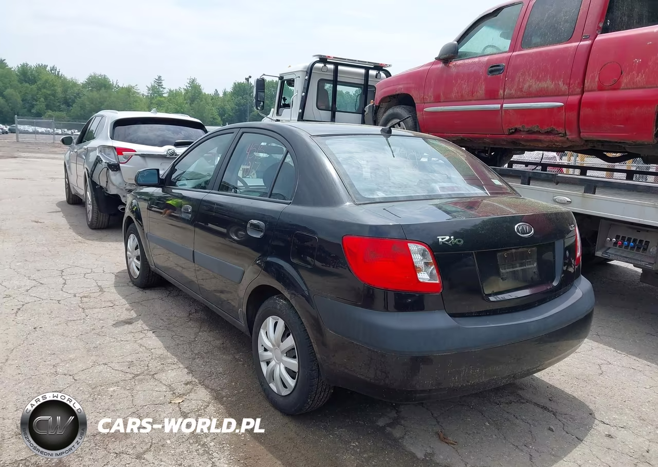 2007 Kia Rio Lx VIN:KNADE123176278684 - 3